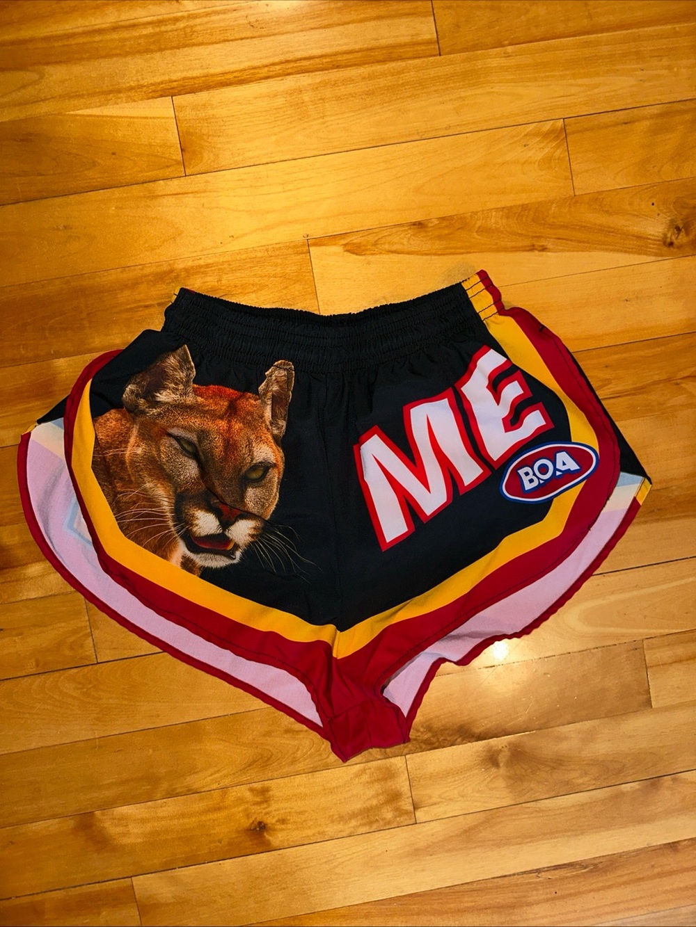 BOA |  1" Elite Split Running Shorts - Talladega Women's Size XSMALL  Lined  EUC